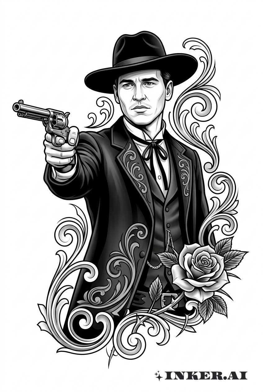 Doc Holliday Chicano-Duellant