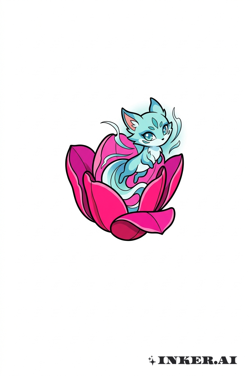 Esprit Gardien de la Tulipe Animée