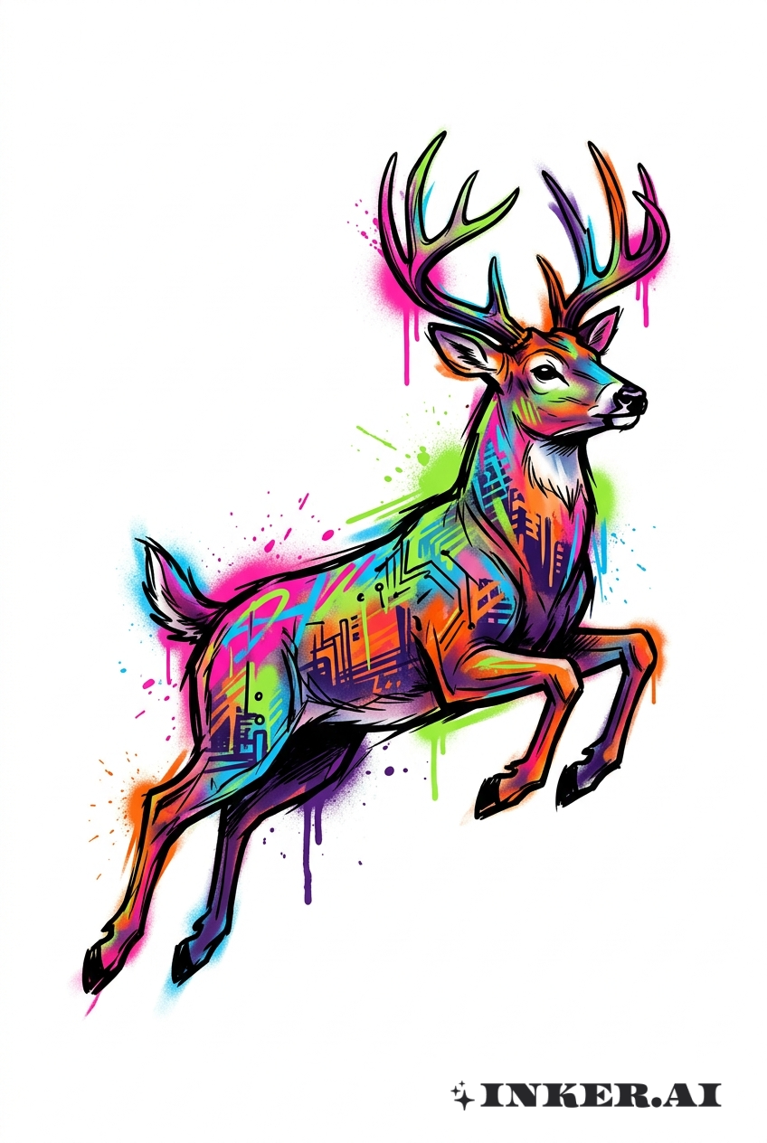 Graffiti Buck Urban Charge