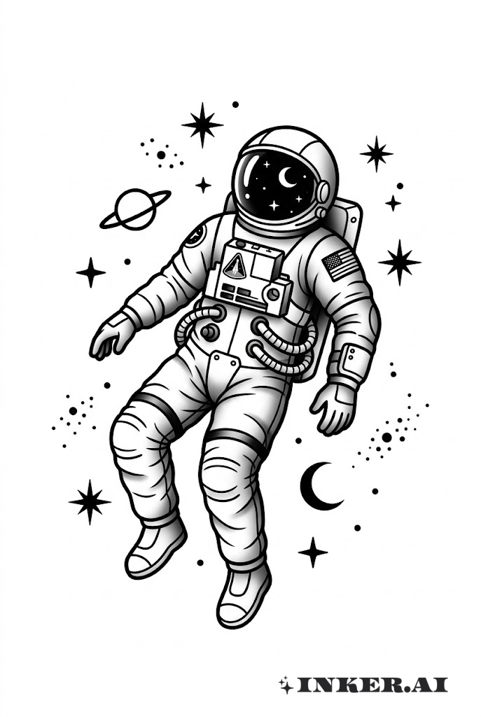 Traditional Space Astronaut