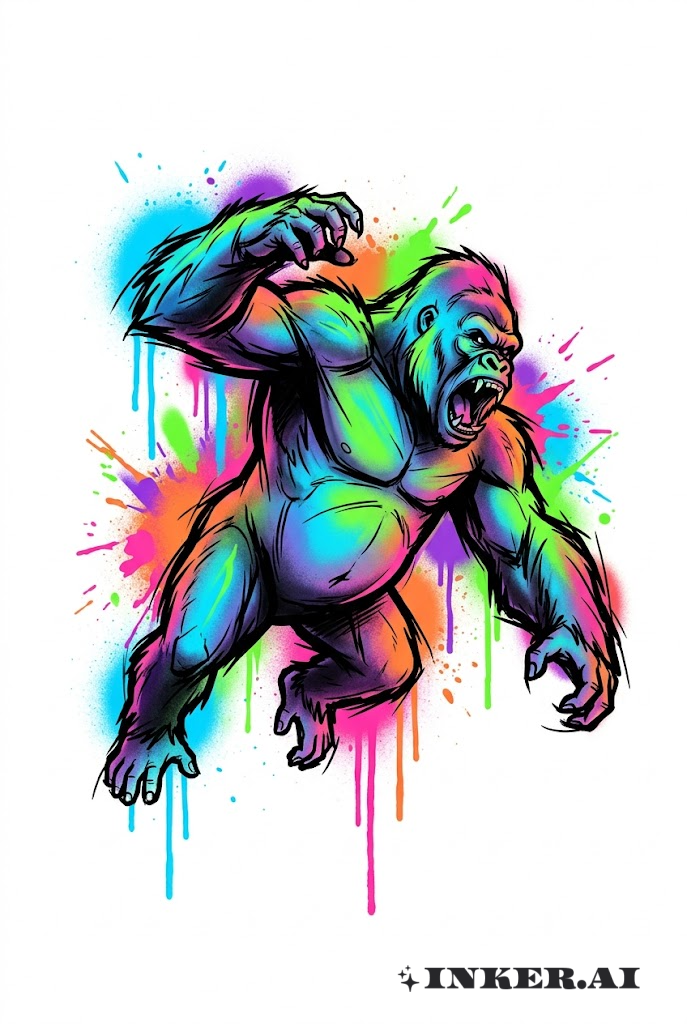 Gorilla Graffiti Clash
