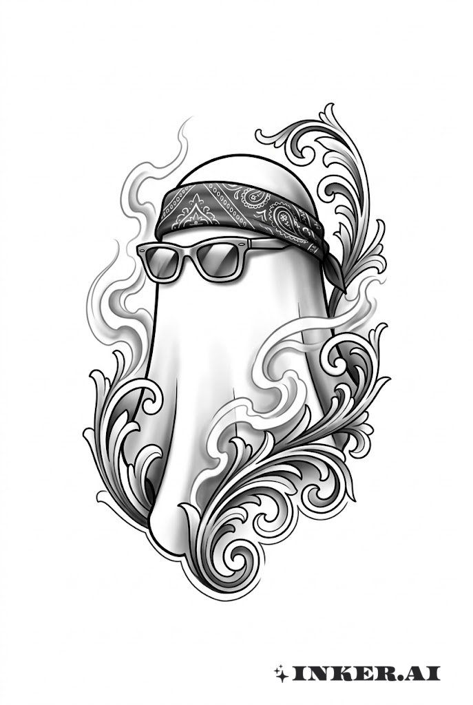 Ma Quỷ Chicano Với Khăn Rằn