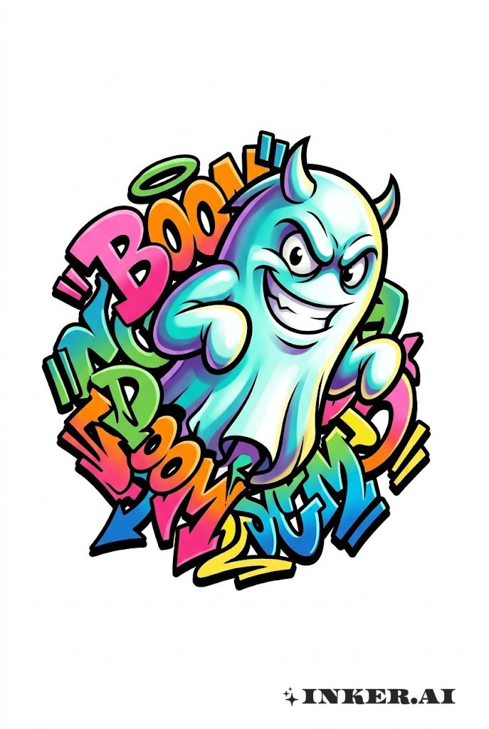 Graffiti Ma Bóng Nổ Tung