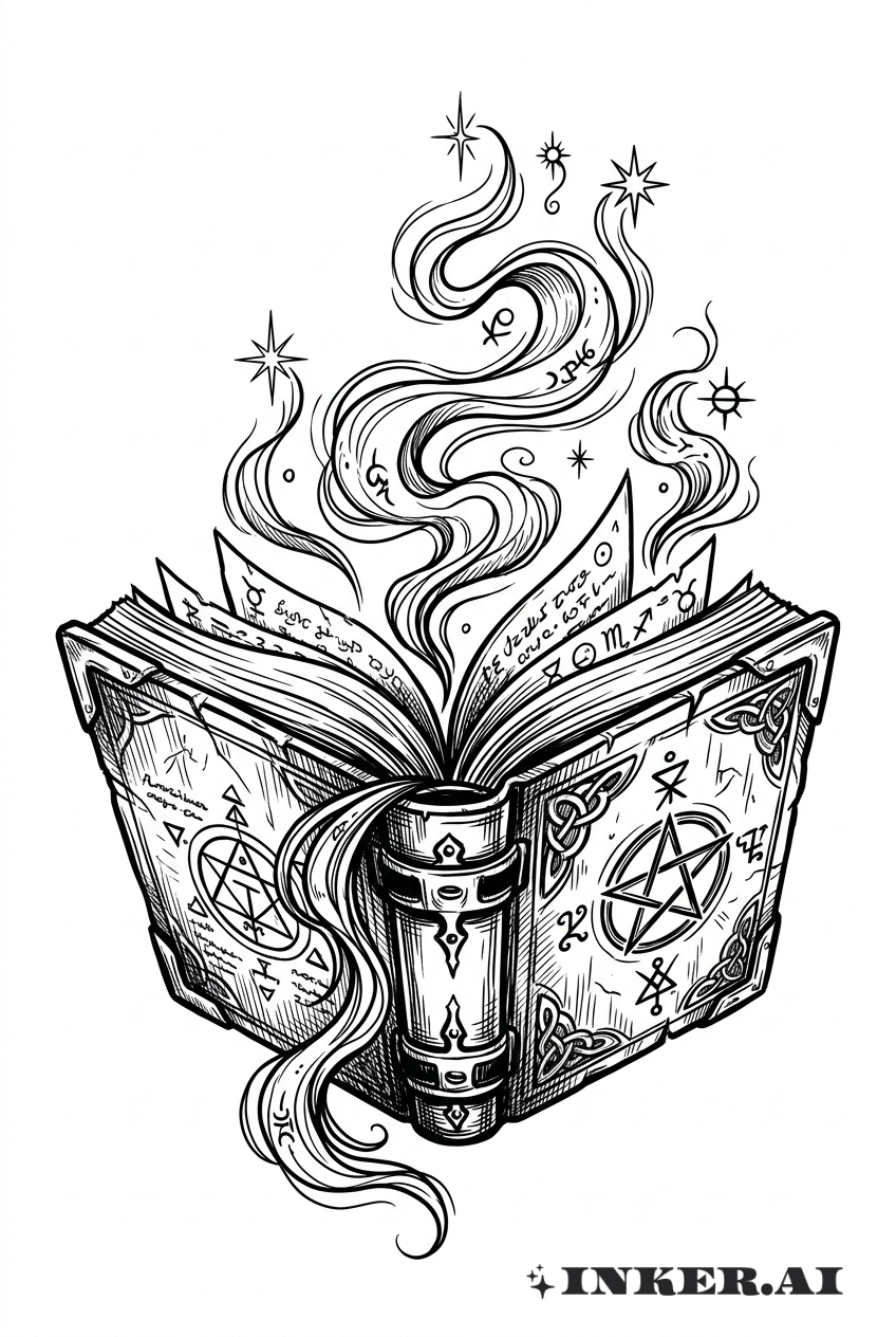 Esboço do Tomo Místico Arcano