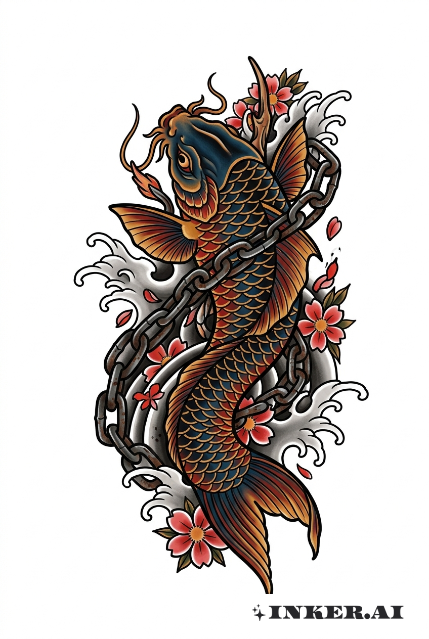 Japanese Bioshock Chain Dragon