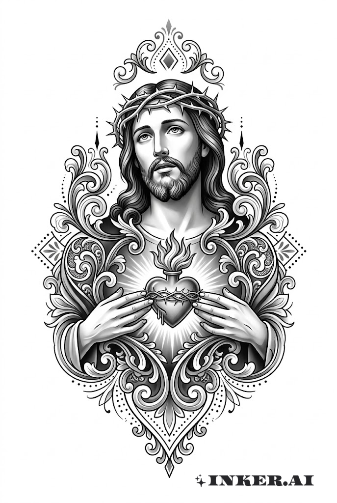 耶稣圣心 奇卡诺风格