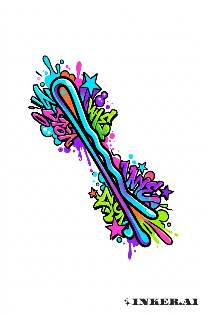 グラフィティのヘアピンバースト