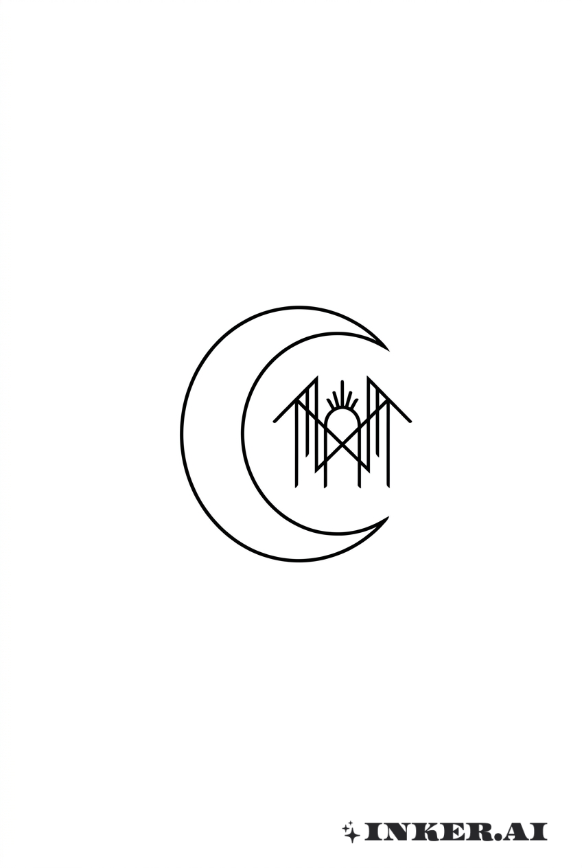 Sleep Token Lune Croissante