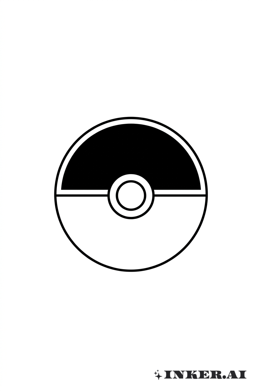 Pokéball à Espaces Négatifs