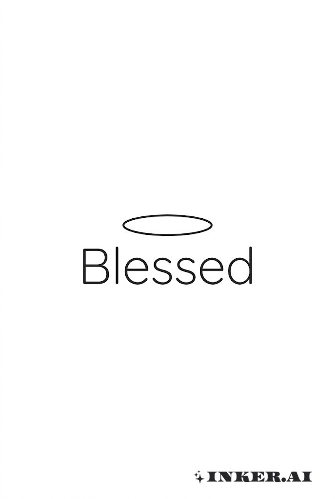 Vầng Hào Quang Tối Giản Được Ban Phước