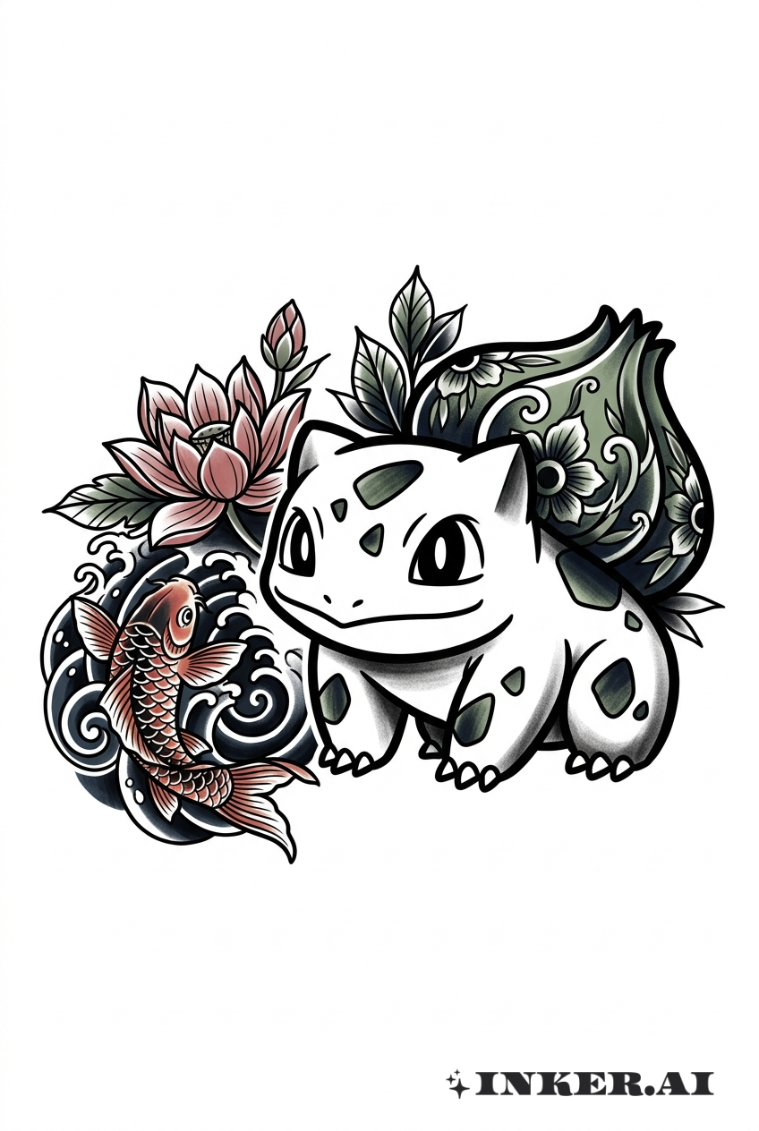 Tinh Thần Ao Cá Chép Bulbasaur