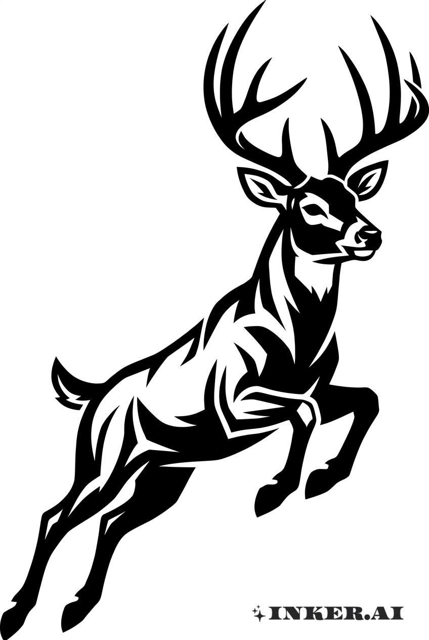 Tribal Buck Leap Motion