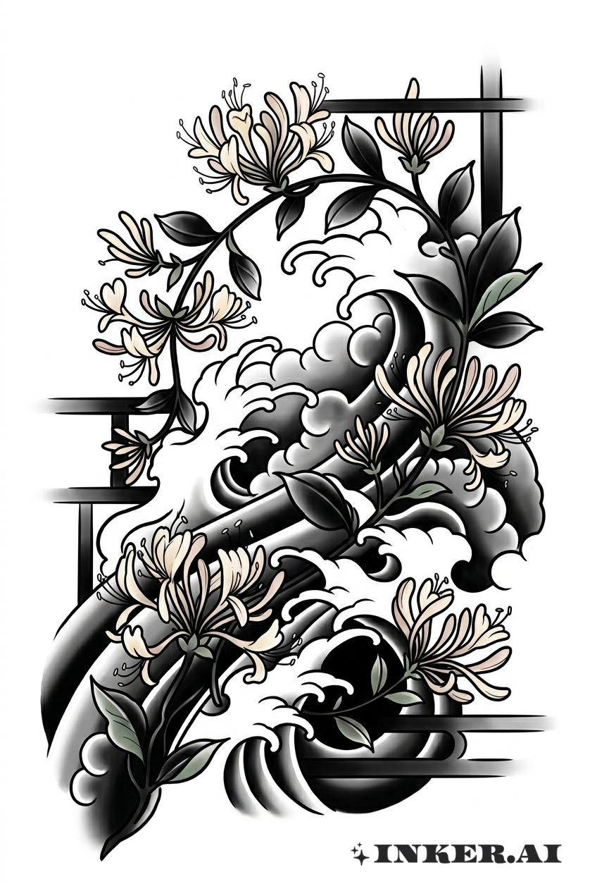 Japanese Honeysuckle Dreamscape