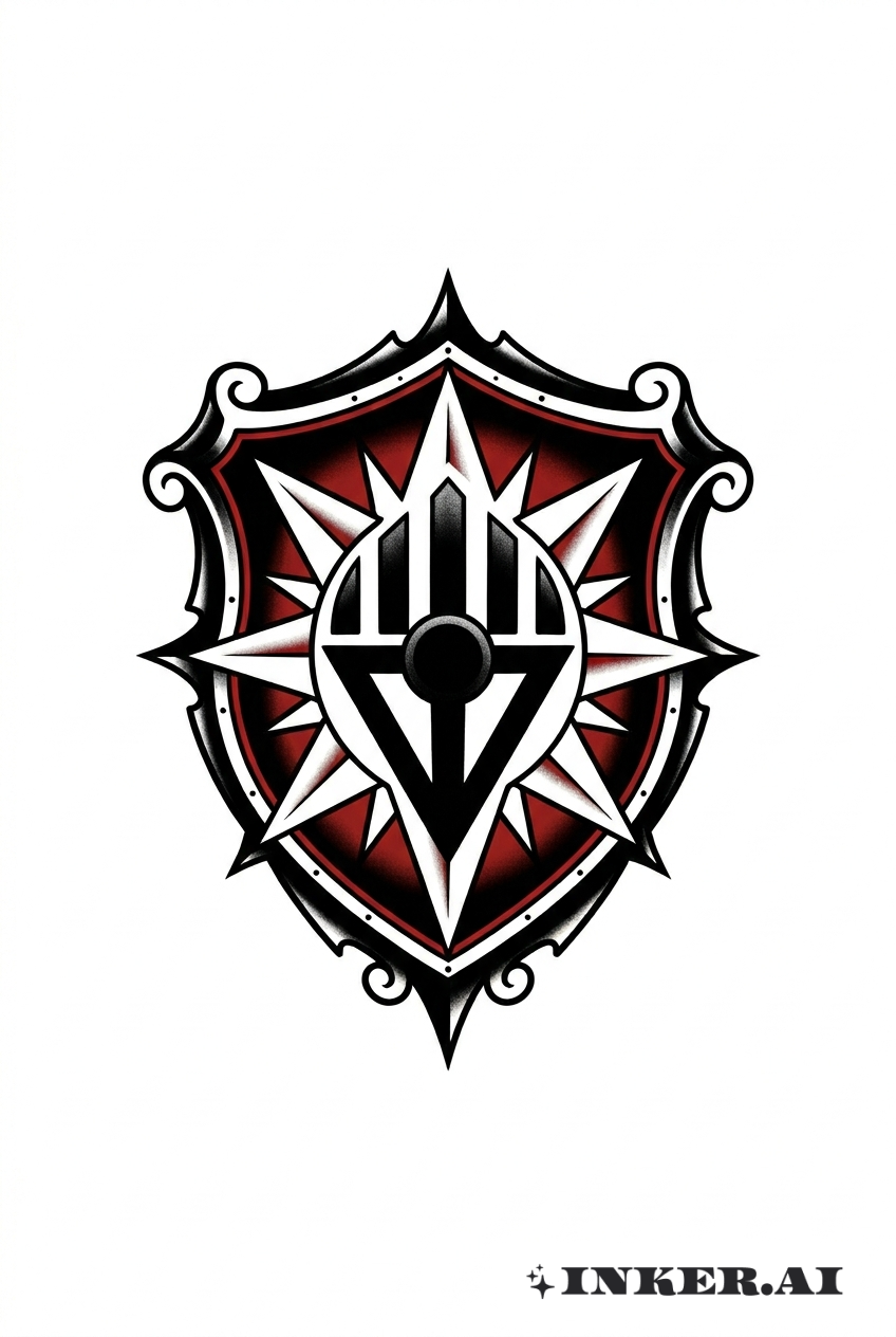 黑色燈籠經典徽章