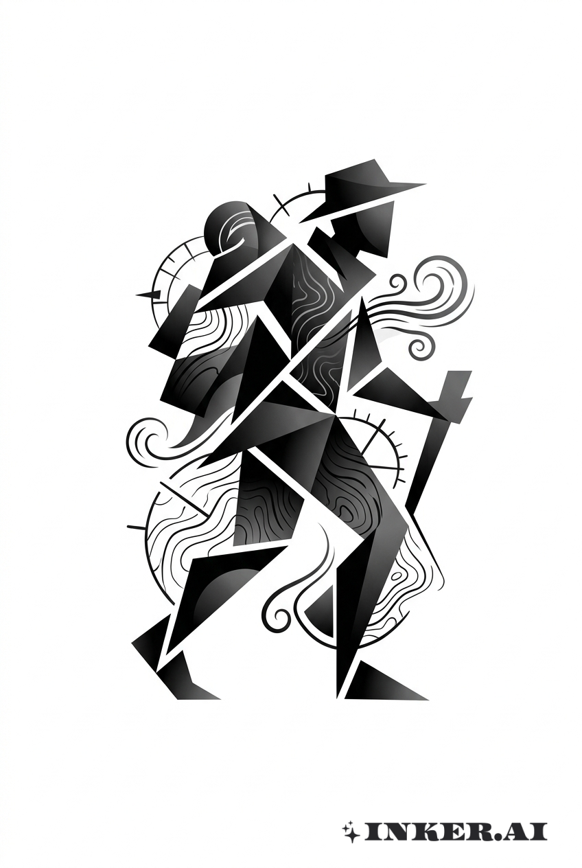 Silhouette des Vagabundes