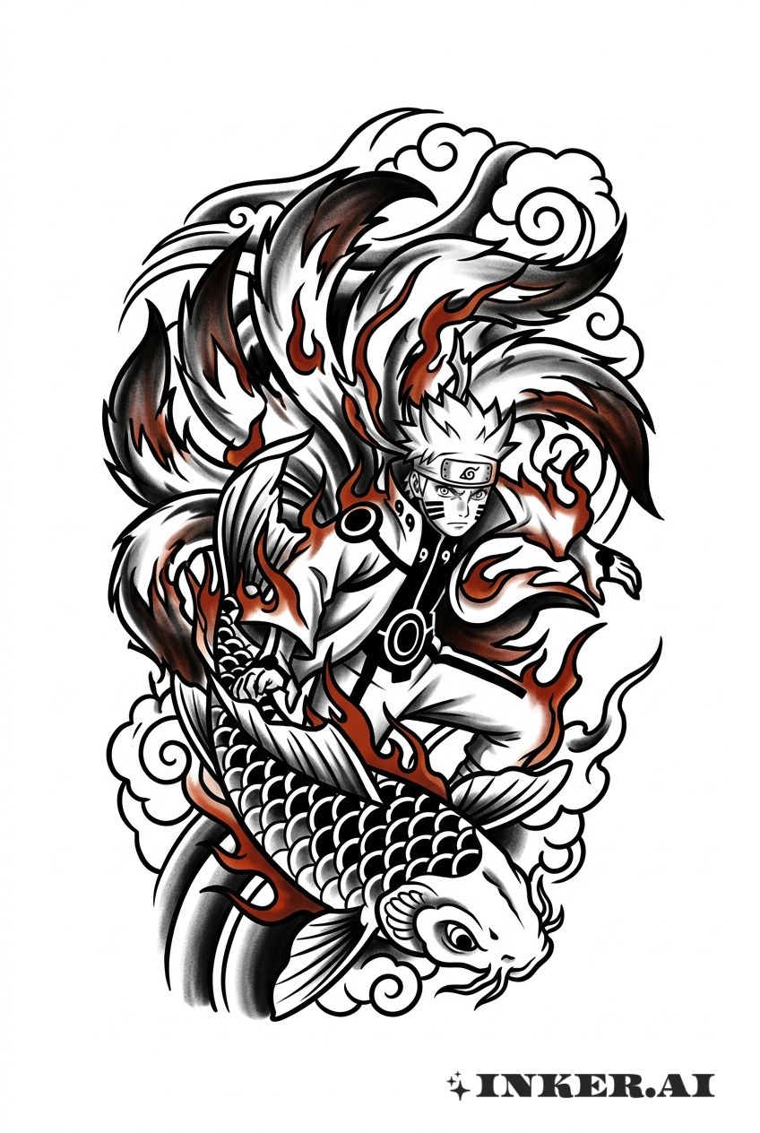 Nine-Tails Chakra Flame