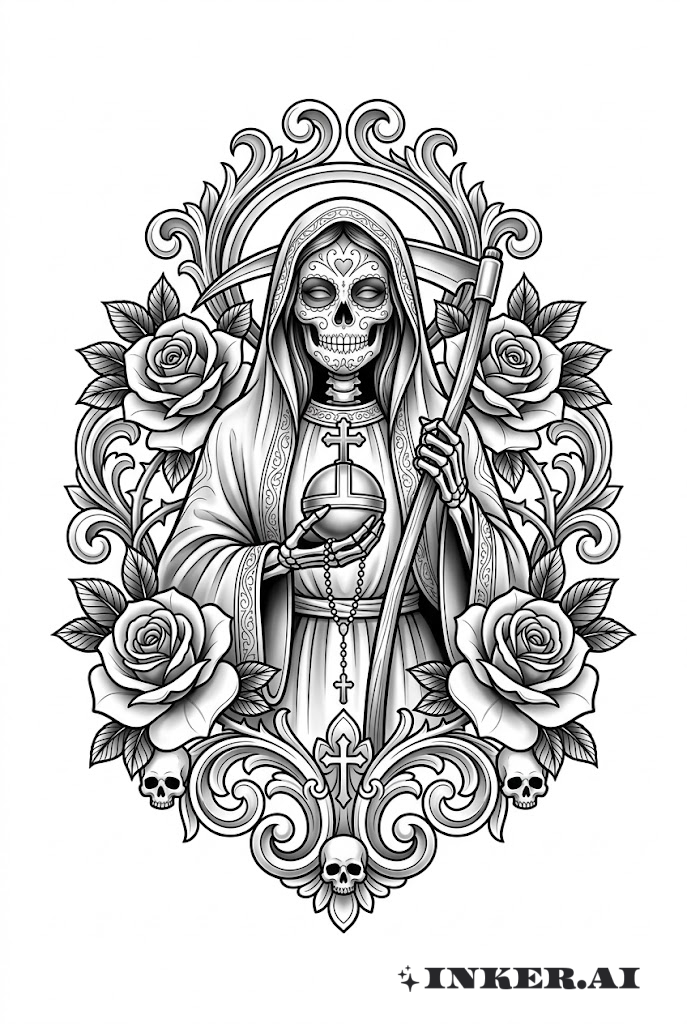 Sanctuaire de la Rose Chicano de Santa Muerte