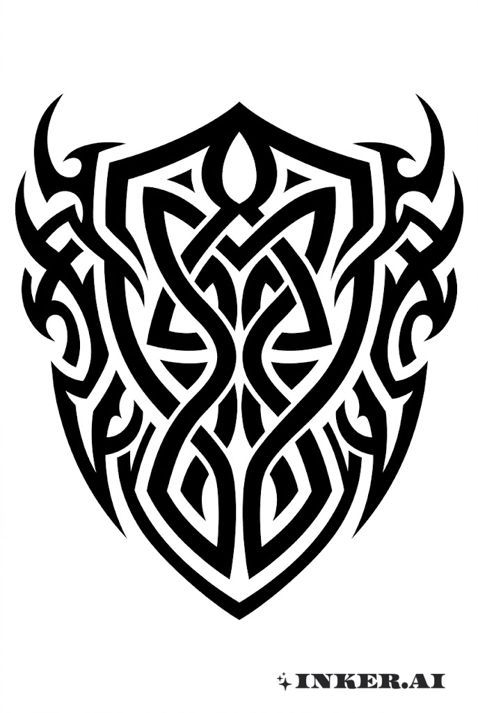 Khiên Nút Thắt Bộ Lạc Phước Lành