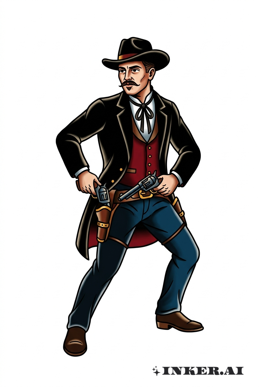 決鬥姿勢傳統風格 - 道克·霍利迪