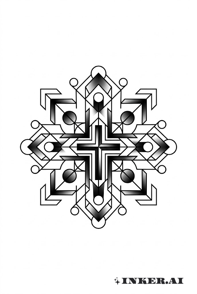 信仰幾何交叉曼荼羅