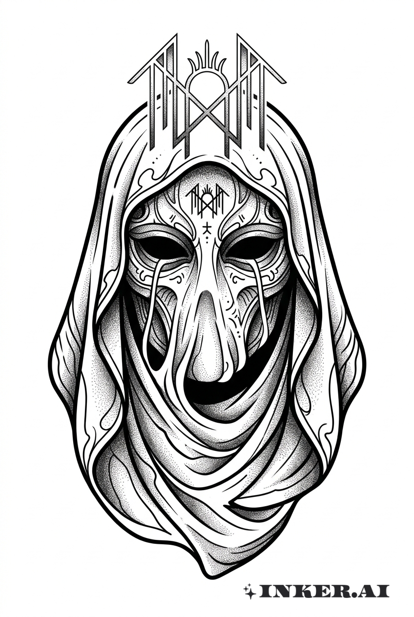 Masque Voilé de Sleep Token