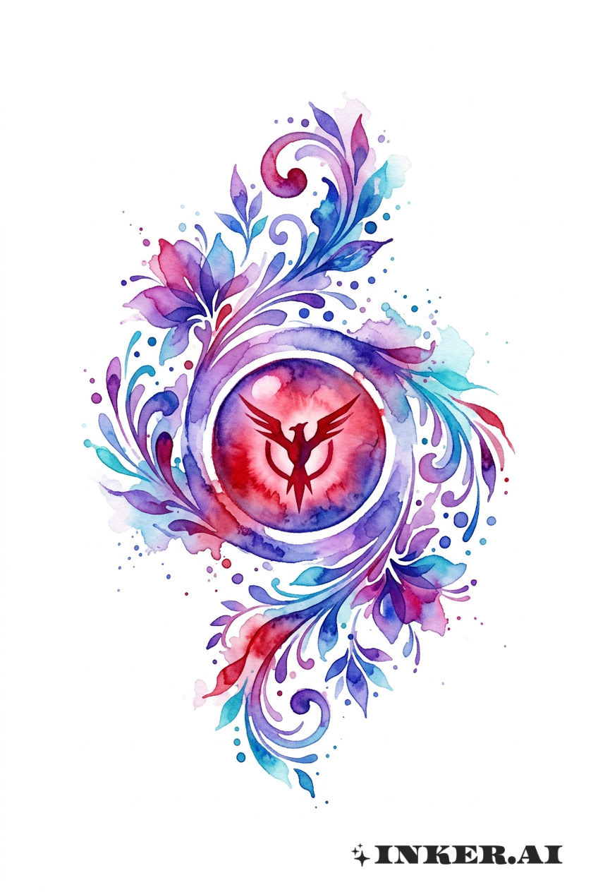 水彩Geass眼睛綻放