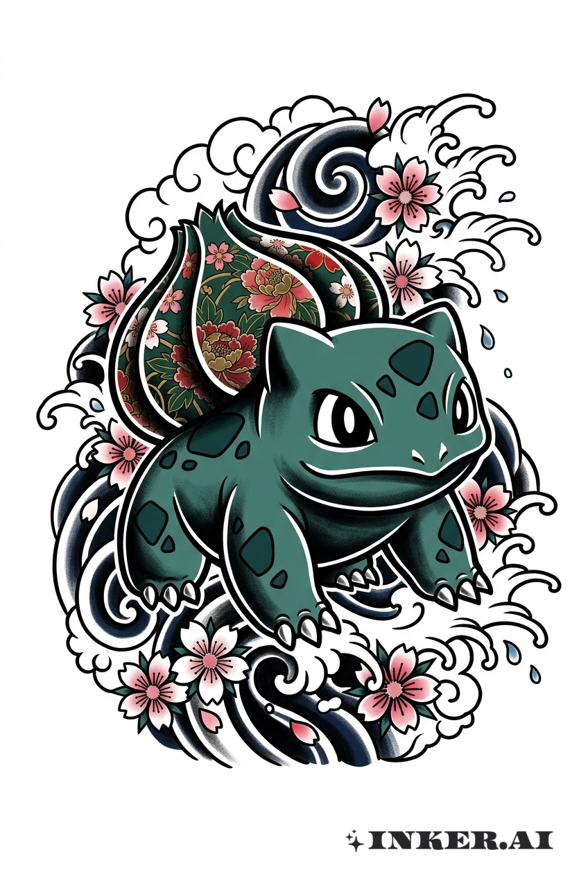 Người Bảo Vệ Sắc Hoa Anh Đào Bulbasaur