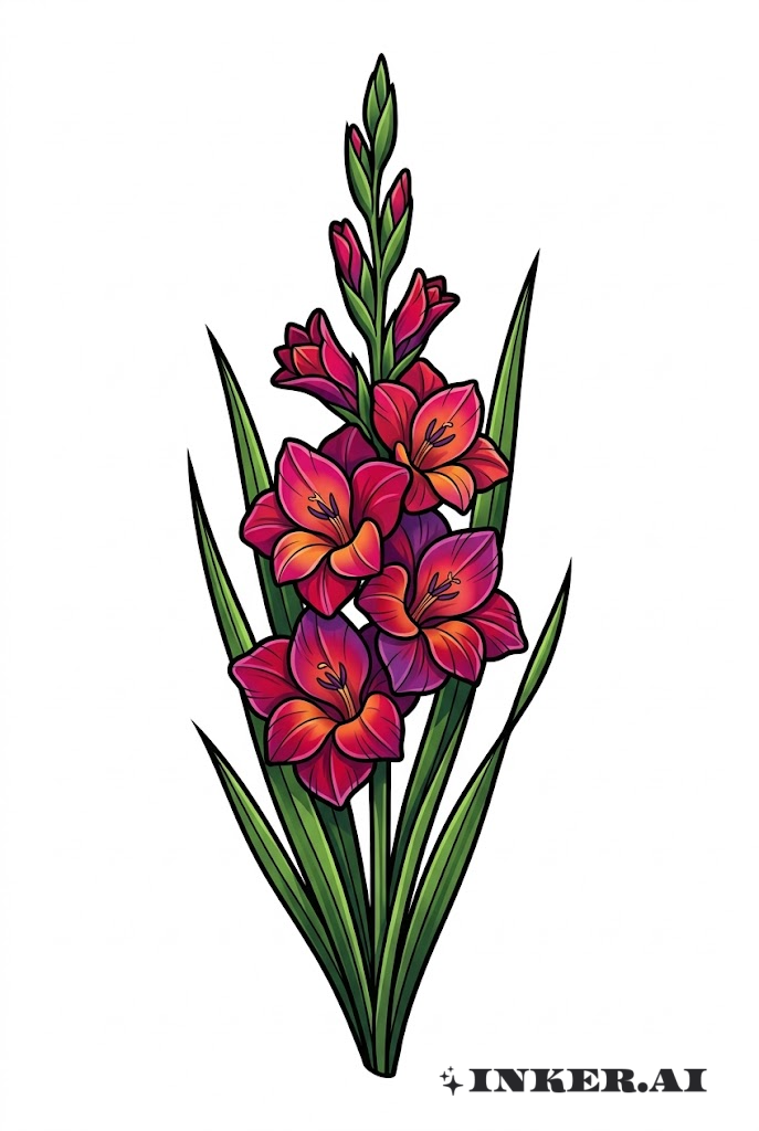 Hoa Kiếm Vàng Đậm