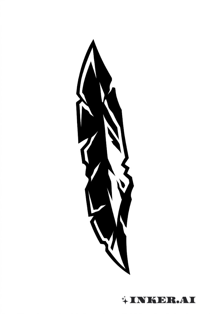 Fragment de couteau cassé