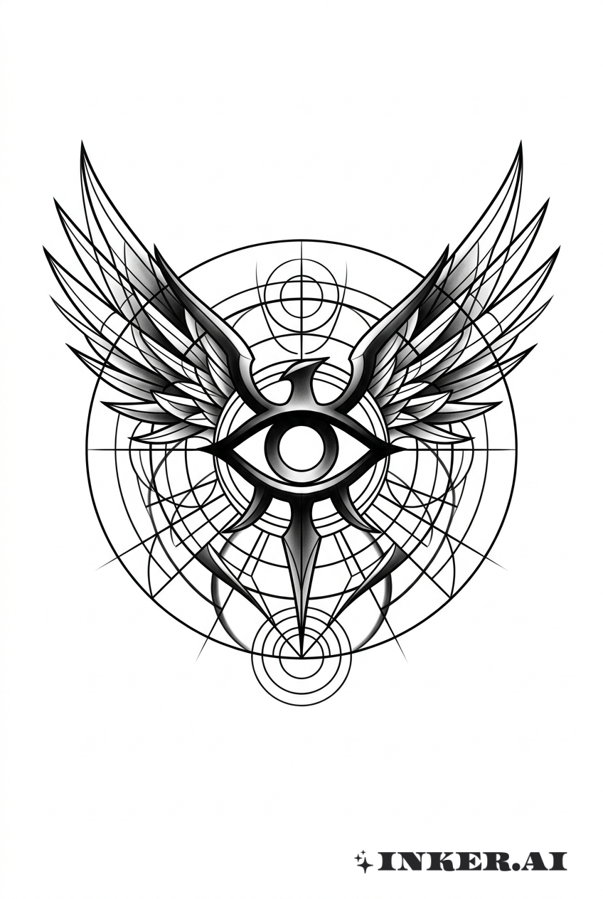 Olho de Comando Geass Contorno