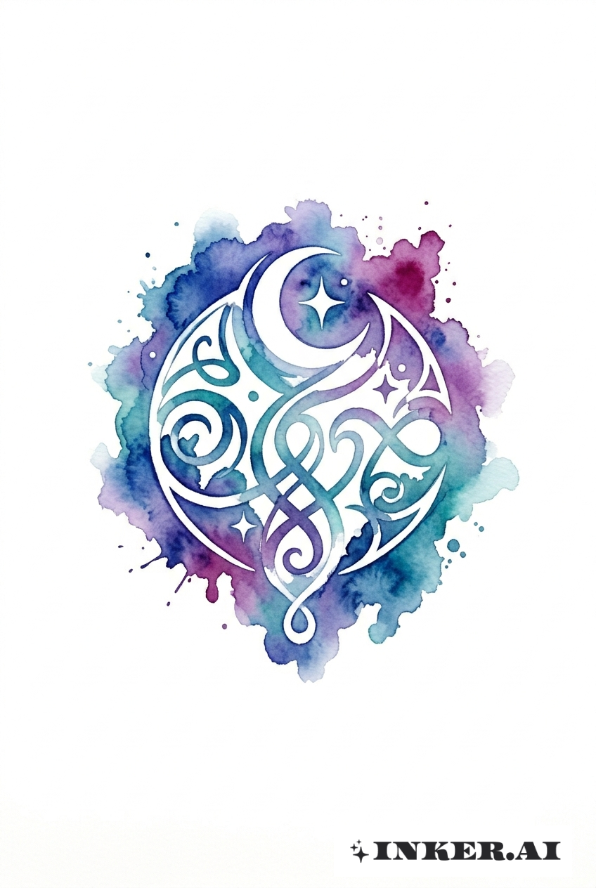 Arcane Watercolor Sigil