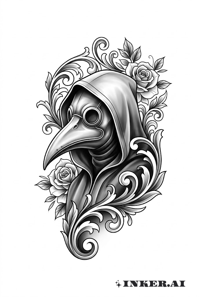 瘟疫醫師奇卡諾面具