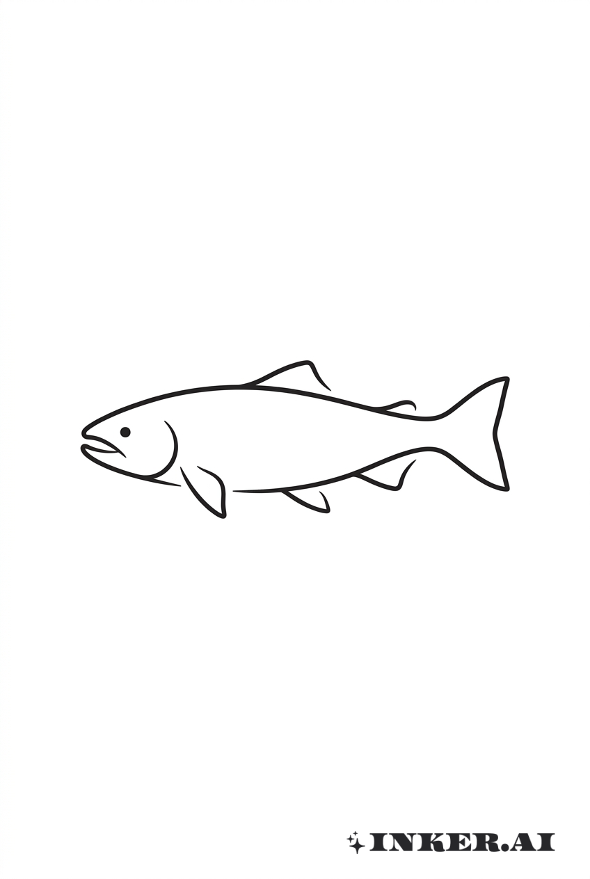 Corrente Minimalista de Salmão