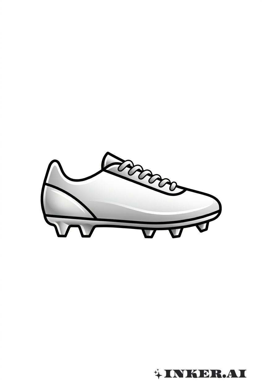 極簡足球鞋圖示
