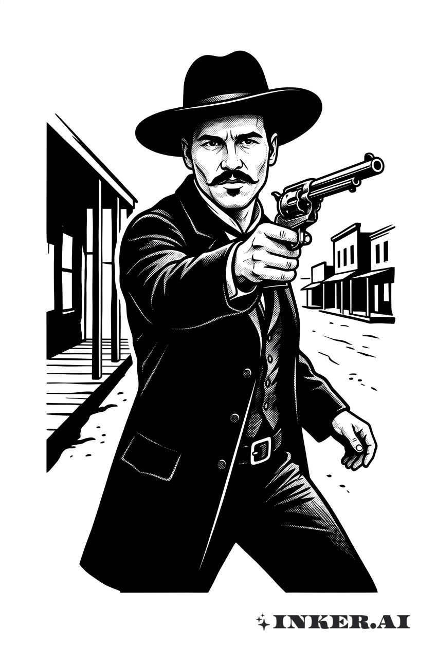 Doc Holliday Duell Szene
