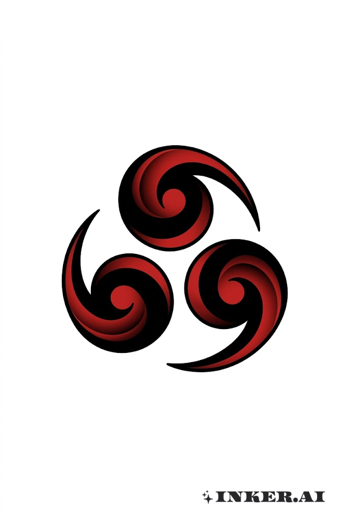 サスケの呪印の太字シンボル