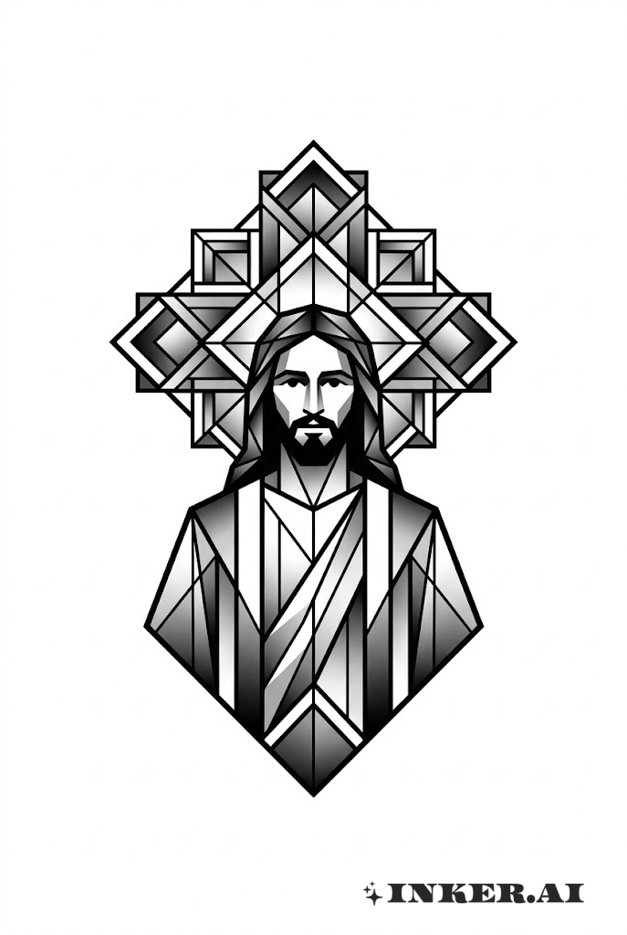耶稣神圣几何十字架