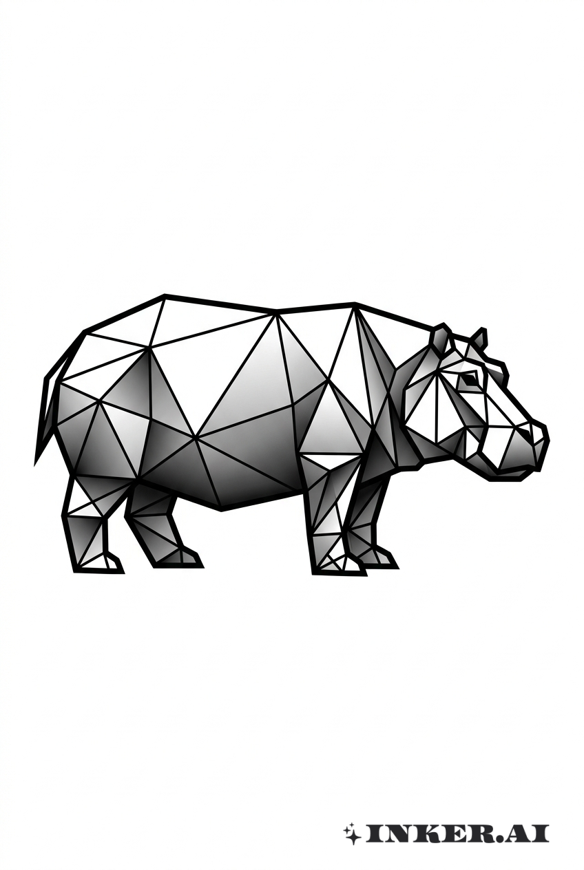 Majestät des Polygonalen Nilpferds