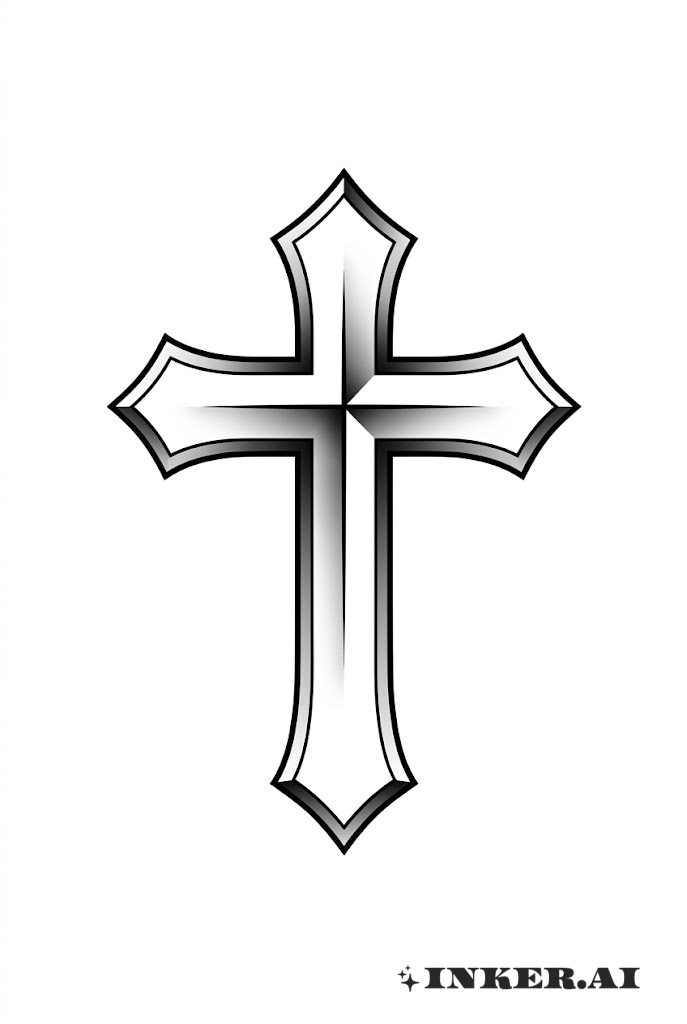 Hình bóng chữ thập trung thành