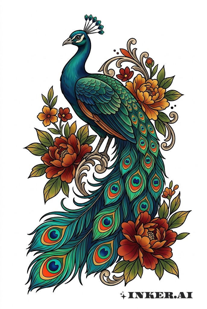 Gardien aux Plumes de Paon