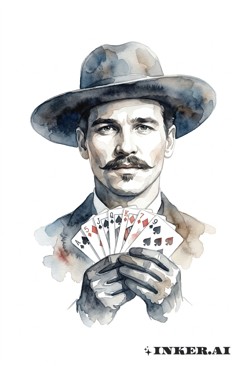 Cartas de Baralho Doc Holliday