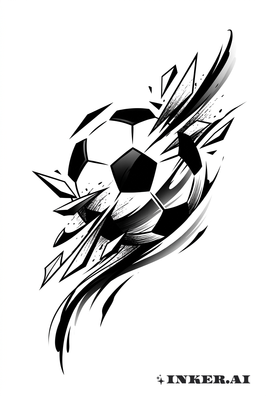 파편화된 축구 폭발