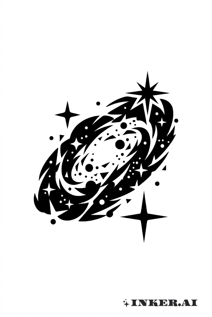 Silueta Galáctica del Cosmos