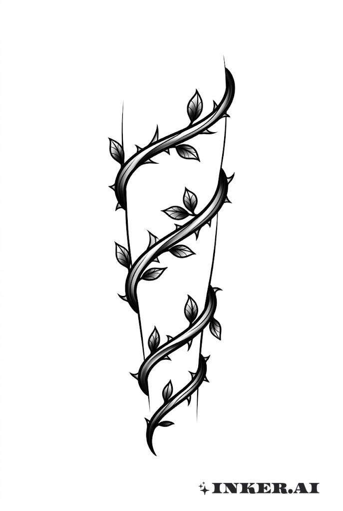 전통적인 덩굴 감싸기