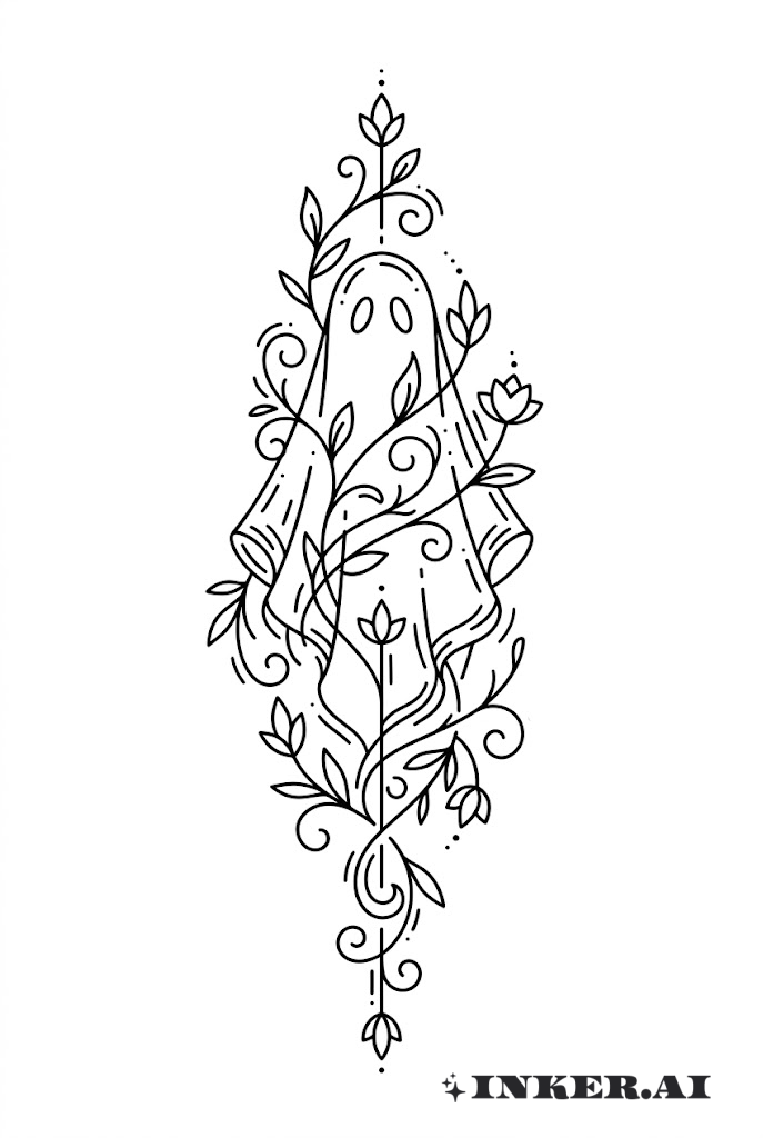 Fantasma decorativo y floración