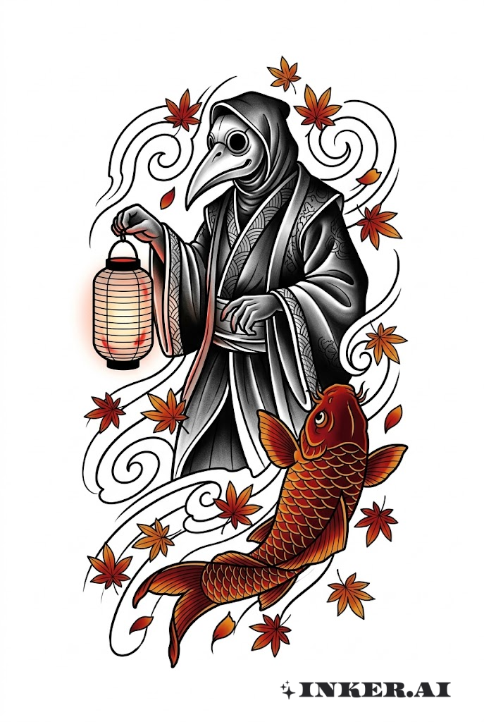 瘟疫醫生與錦鯉