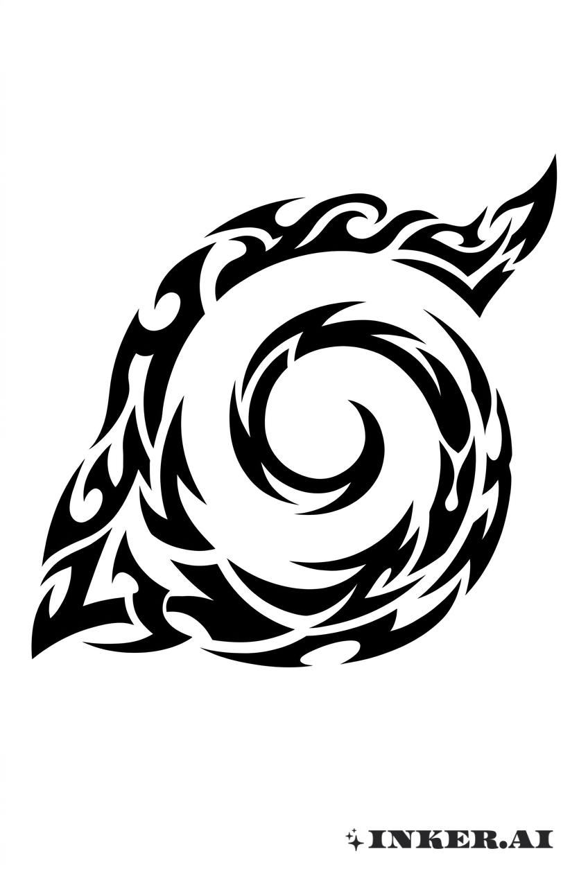 Spiral Leaf Village Emblem