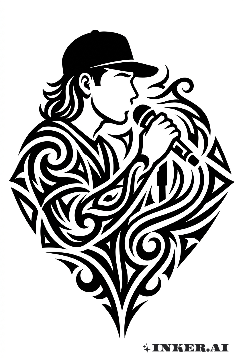 Biểu Tượng Micro Tribal Morgan Wallen