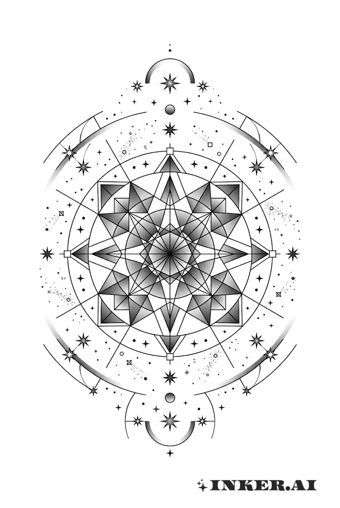 几何星系曼荼罗