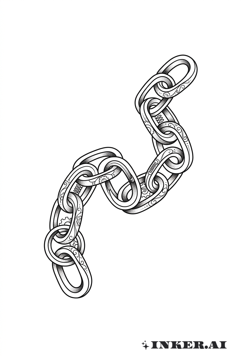 Bioshock Cadena en Trazos Fluidos